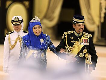 Der Sultan von Brunei Hassanal Bolkiah