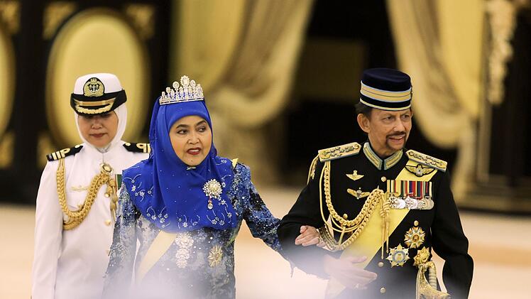 Der Sultan von Brunei Hassanal Bolkiah
