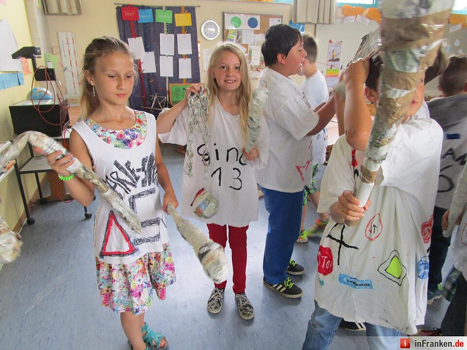 Kl. 4b, Grundschule Baunach (Pompfen)