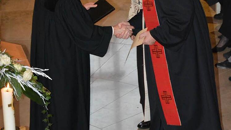 Abschiedsgottesdienst für Pfarrer Joachim Pennig. Foto: Björn Hein