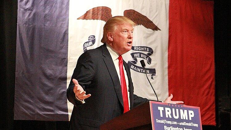 Strebt mit aller Macht erneut den Posten des Präsidenten der Vereinigten Staaten von Amerika an: Donald Trump.