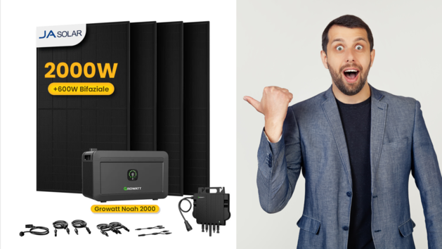 Growatt NOAH Deal: Balkon‑PV‑Speicherset 2026 im Preis‑Leistungs‑Check