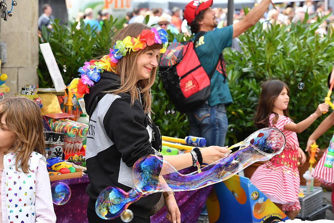 Umzug beim Samba-Festival in Coburg