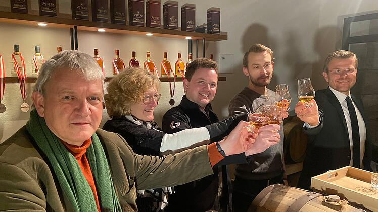 Neuer Schotten-Franken Whisky zum Burns Supper