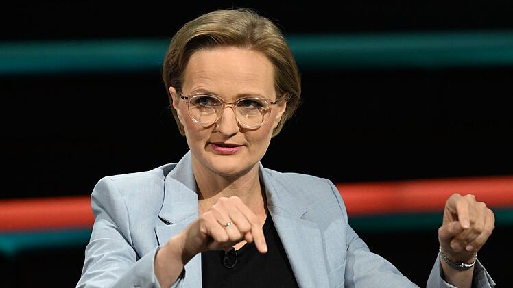 Bei "Markus Lanz" wetterte Grünen-Co-Chefin Franziska Brantner gegen CSU-Generalsekretär Martin Huber.