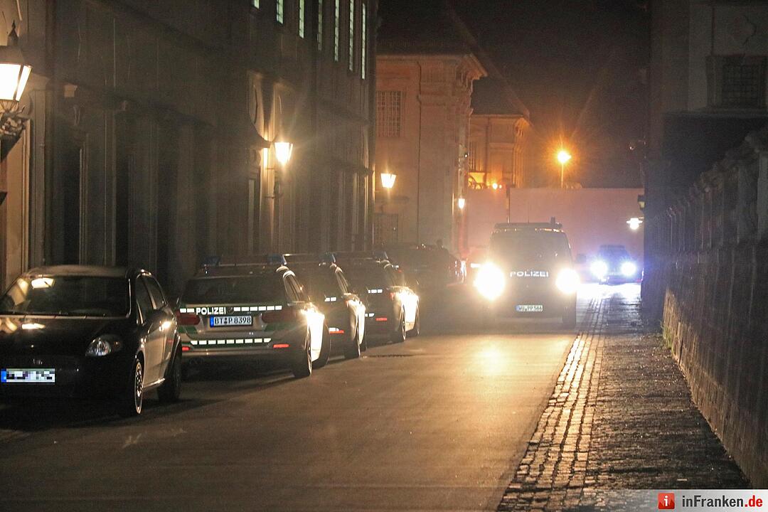 Großeinsatz: Aufstand in Justizvollzugsanstalt in Ebrach