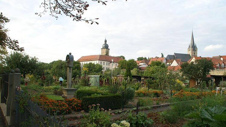 Warum die Grabengärten zum Geltungsbereich der Zeiler Altstadtsatzung gehören, wird auf diesem Bild deutlich. Einen Wildwuchs an Gebäuden will die Stadt hier unbedingt verhindern. Je Garten ein Gerätehaus ist jedoch zulässig und auch nötig für die Bewirtschaftung. Fotos: Sabine Weinbeer