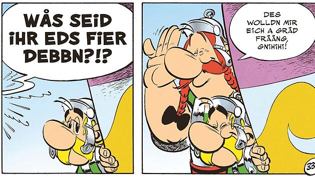 Asterix, Obelix, Asterix Comic, Asterix Obelix, Fr&auml;nkisch, Das Eich, Stefan Eichner