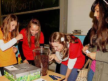 Gar nicht so einfach, das Kaffeebohnen-Quiz. Fotos: Günther Geiling