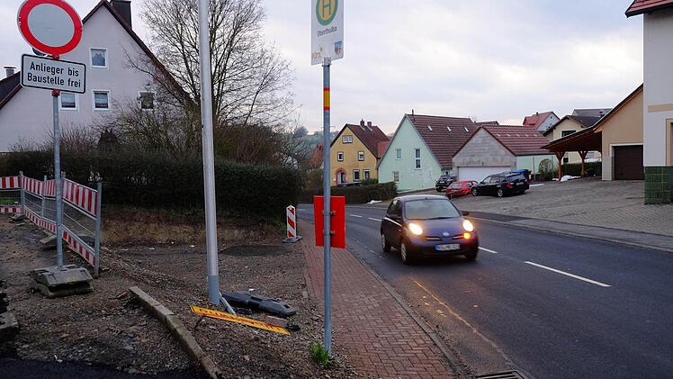 Die Bushaltestelle "Hellbach" soll jetzt ausgebaut werden. Foto: Gerd Schaar