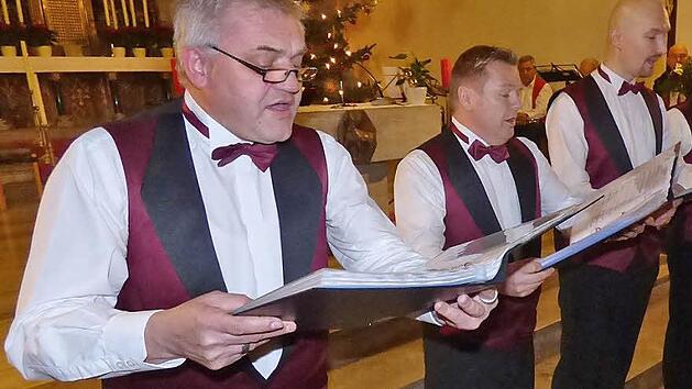 Die A-cappella-Gesangsgruppe Belcanto Vocale unterhielt ihr Publikum mit eindrucksvollen Stimmen.  Fotos: Thomas Weichert