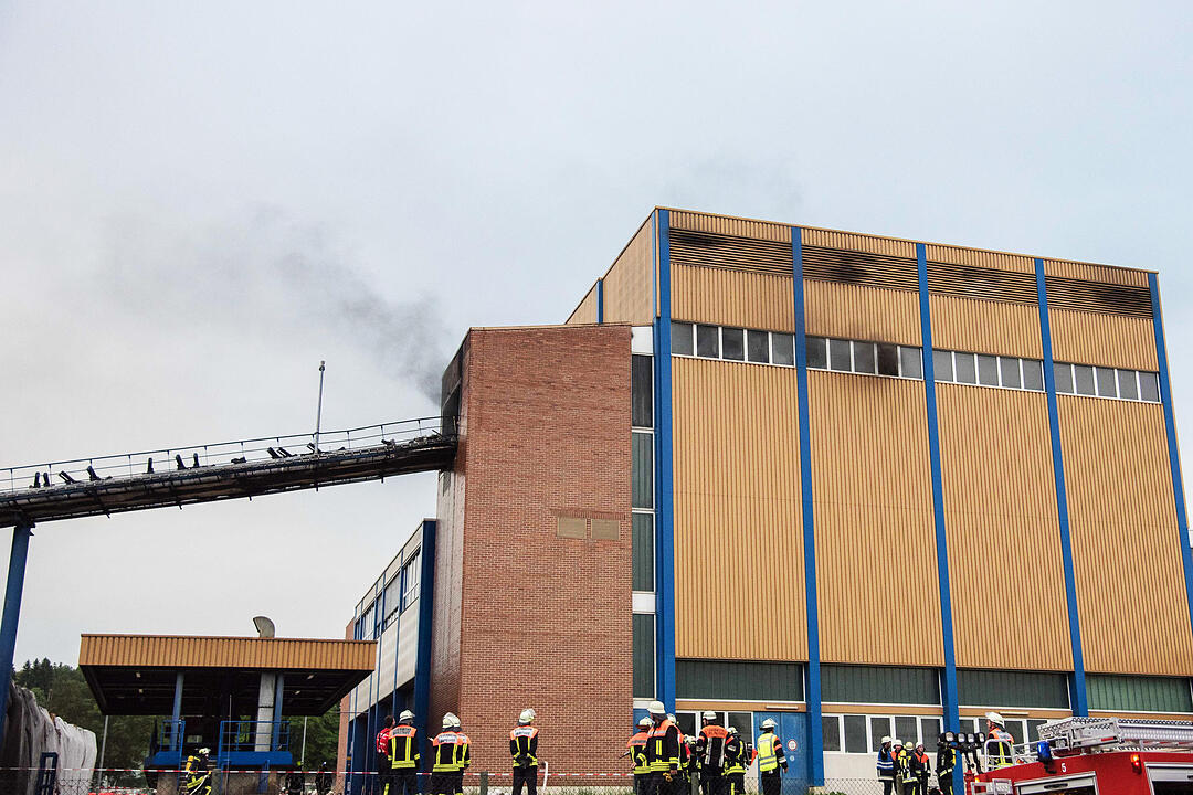 Großbrand in Ochsenfurt