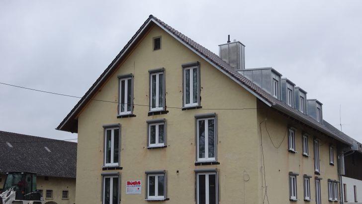 Im Haus Ägidius entstehen derzeit nach einem Umbau mehrere Appartements.   Anton Then