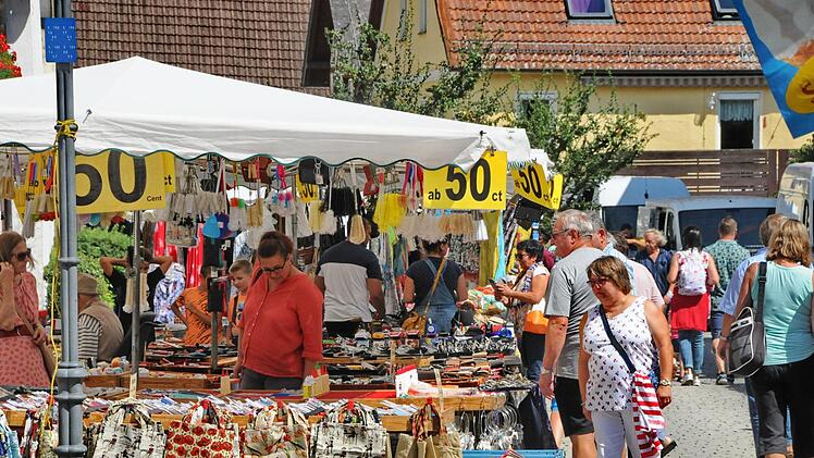 Auf dem Altstadtfest in Ebermannstadt Foto: Karl Heinz Wirth
