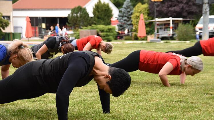 Workout mit "NXT Level by Poja". Foto: Uschi Prawitz
