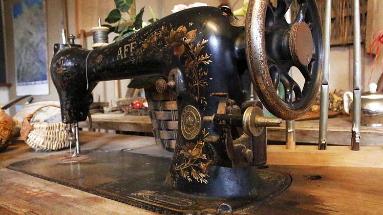 Eine Nähmaschine Foto: Josef Hofbauer