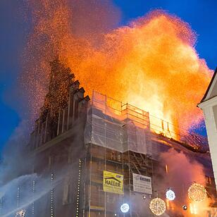 Brand Rathaus Straubing