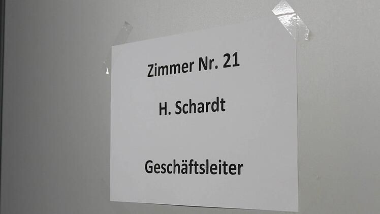Da fehlen noch die endgültigen Schilder.Foto: Anette Schreiber