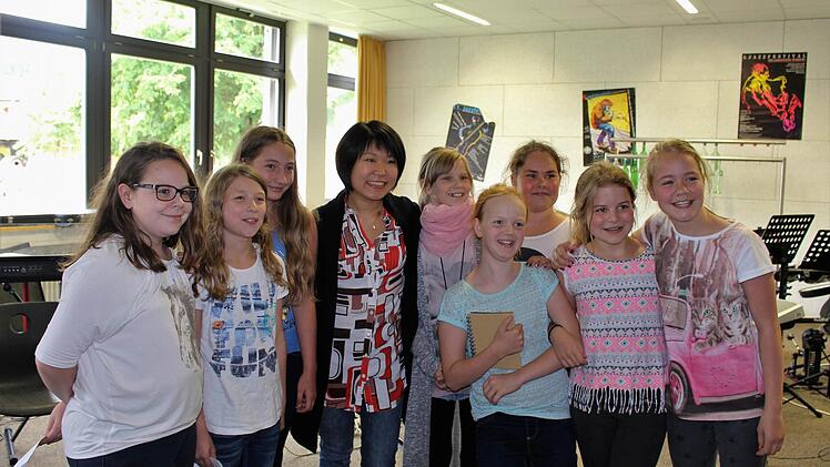 Violinistin Tianwa Yang besuchte die 5. Klasse der Realschule Bad Brückenau. Foto: Julia Raab