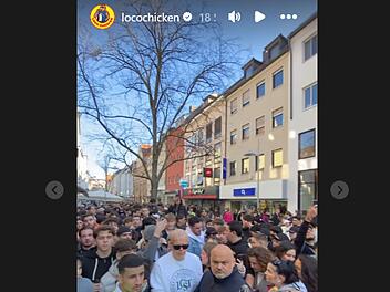 Rapper Luciano eröffnet "Loco Chicken"-Filiale in Nürnberg
