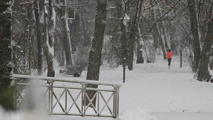 Wenn der Schnee nicht als Ausrede dient, die guten Vorsätze gleich wieder zu vergessen. Fotos: Anja Greiner (6)