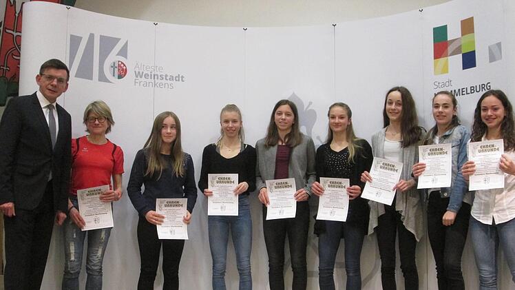 Sportlerehrung HammelburgFoto: Winfried Ehling