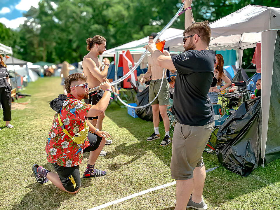 So schön war es bei Rock im Park am Samstag - Camping