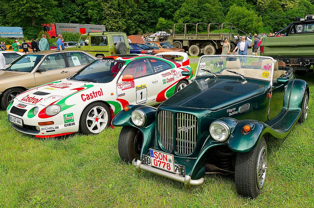 Es gab viele Oldtimer zu bestaunen!