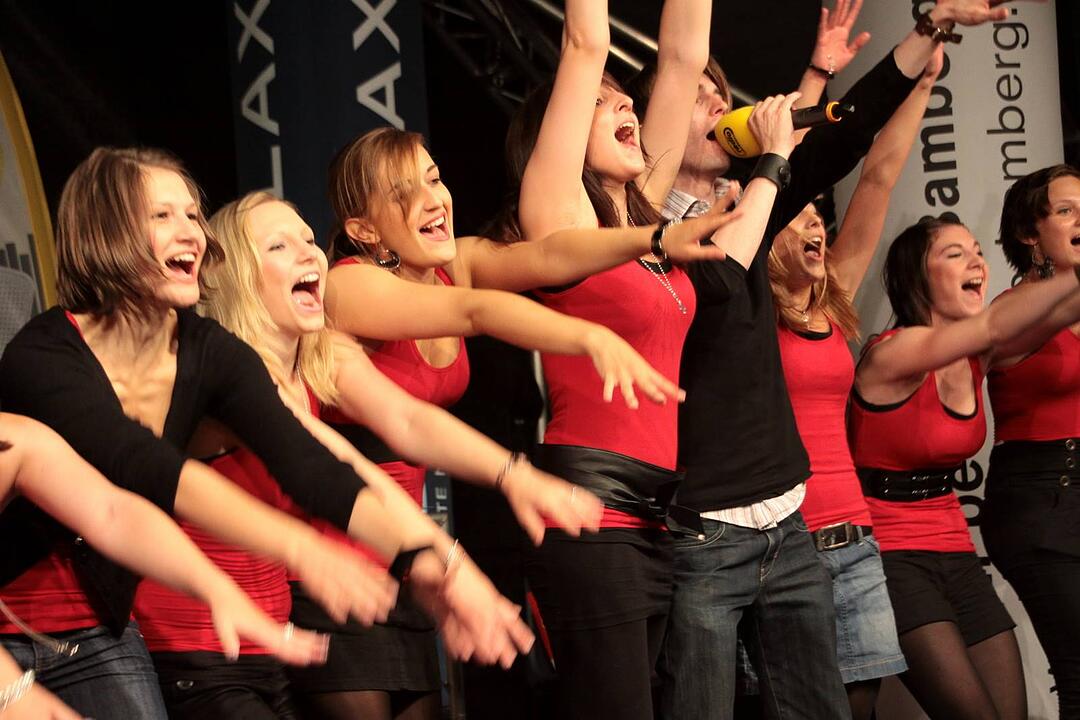 Meisterfeier Brose Baskets Bamberg Maxplatz