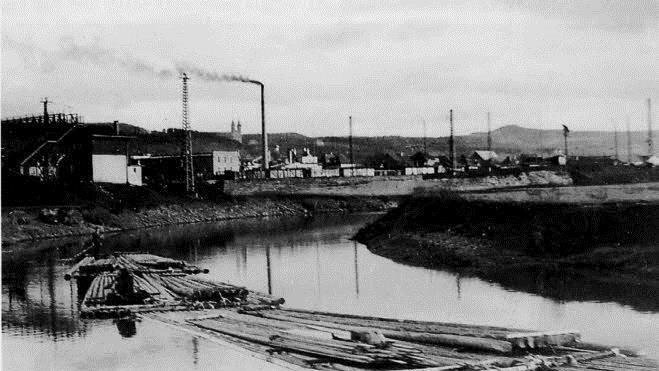 Und hier eine historische Aufnahme eines "Hallstadter Stücks" mit der Wallfahrtskirche Vierzehnheiligen (Landkreis Lichtenfels) im Hintergrund.  Foto: Archiv Fleischmann