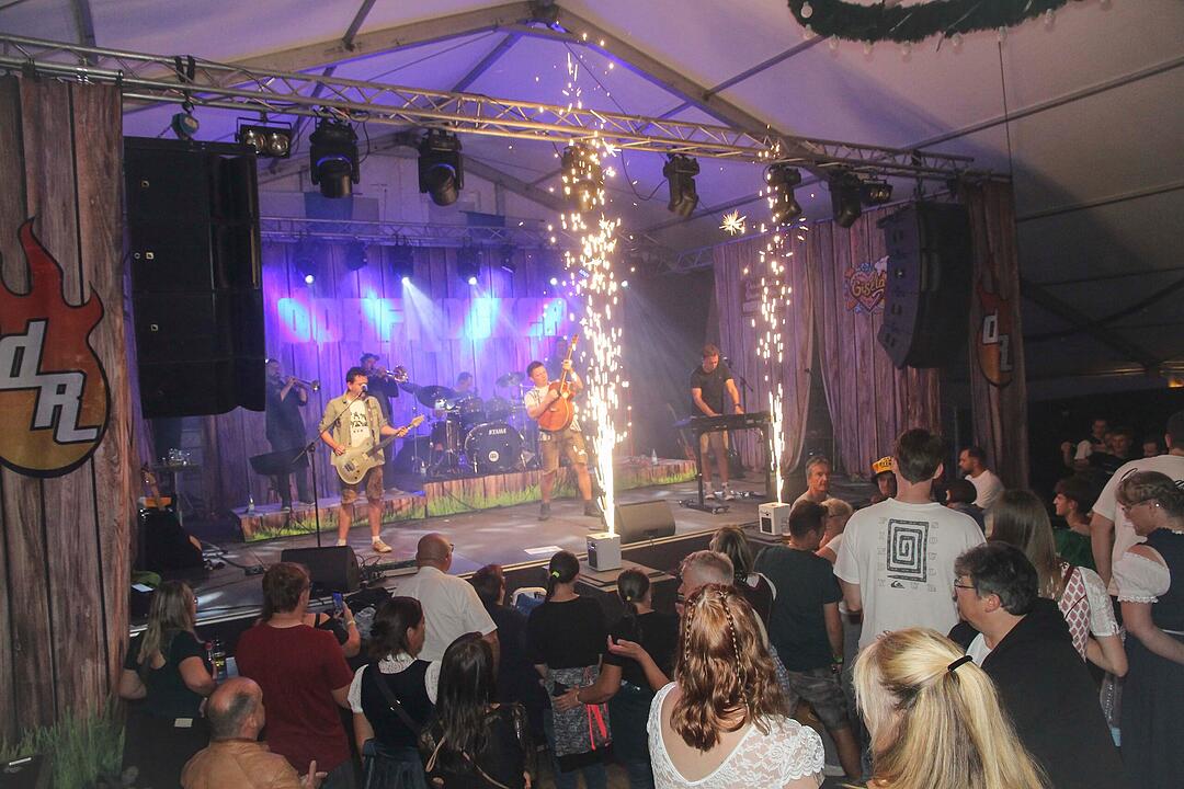 Endlich wieder Weinfest in Abtswind.