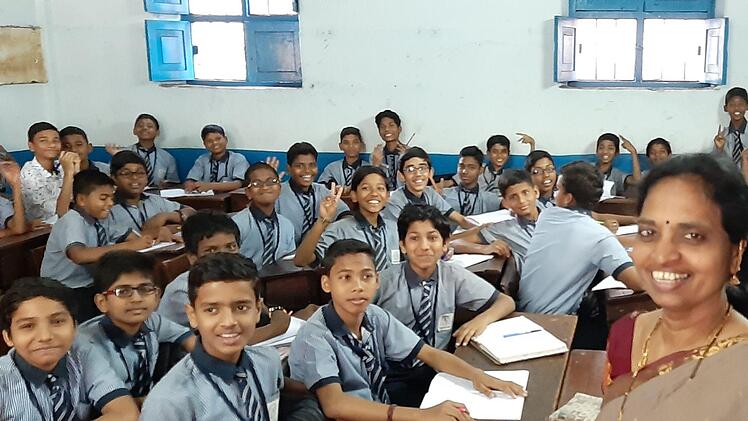 Indische Schule Foto: Florian Stark
