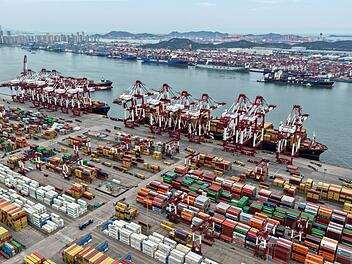 Hafen von Qingdao