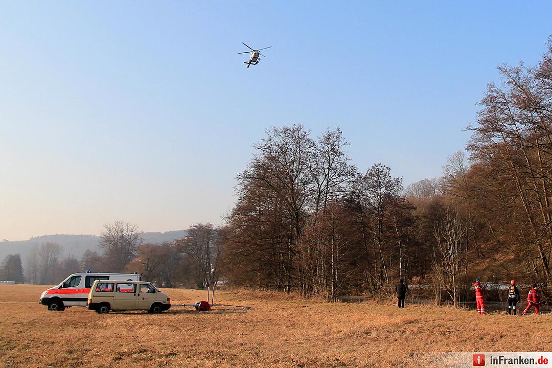 Kreis Bad Kissingen: Suchaktion nach Eis-Unfall