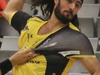 Coburgs neuer Spielmacher Pouya Norouzi Nezhad erzielte gegen den HC Elbflorenz vier Treffer. Iris Bilek