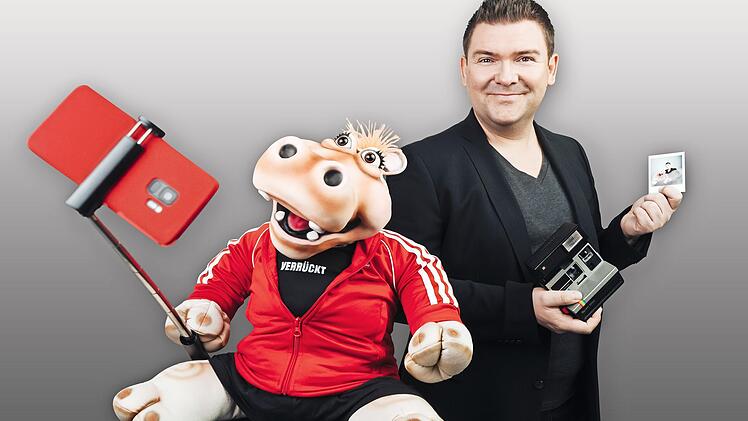 Mit ihrem neuen Programm "Verrückte Zeit!" gastieren Sebastian Reich und seine Amanda am Sonntag, 27. März, um 18 Uhr in der Kulmbacher Dr.-Stammberger-Halle.