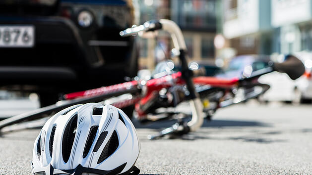 Unfall, Fahrrad, Verkehrsunfall, Radunfall