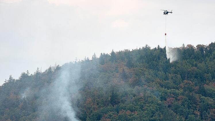 Waldbrand in der Oberpfalz