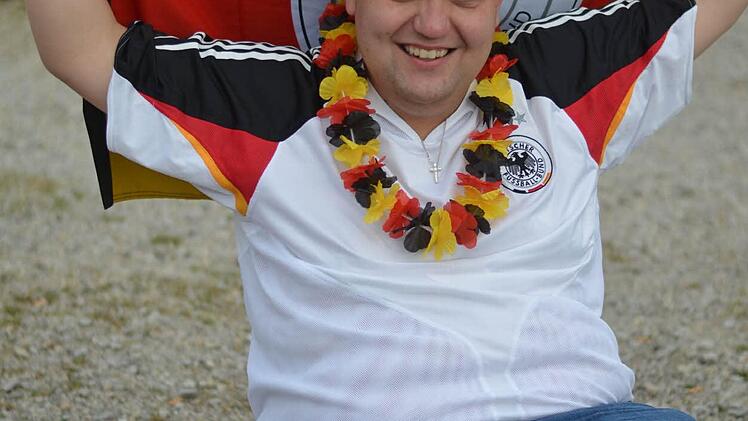 Florian Schönauer ist extra aus Markt Leuten nach Nürnberg gekommen.