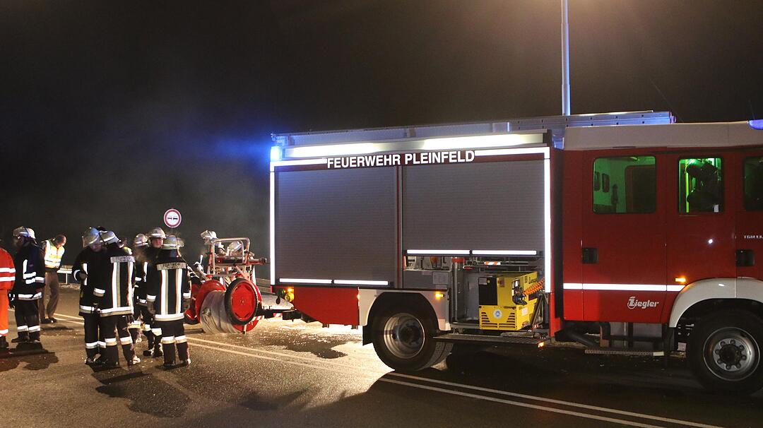 Frontalzusammenstoss auf der B2 fordert zwei verletzte Personen