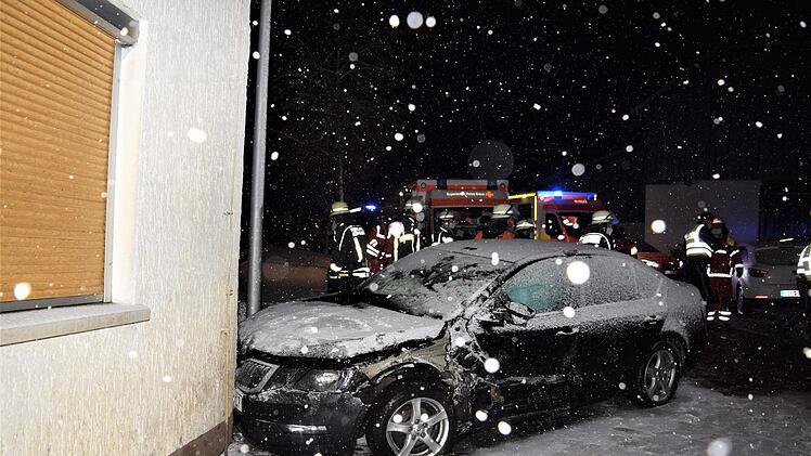 An diesem Hauseck endete die Fahrt.Dieter Radziej