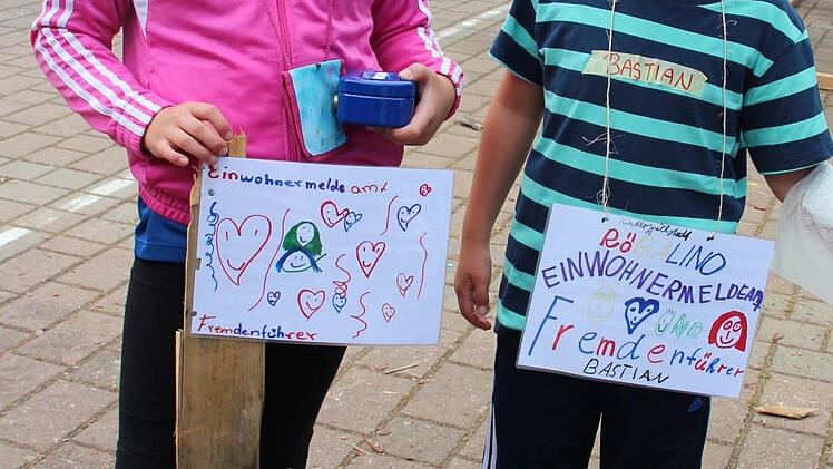 Die beiden tüchtigen Fremdenführer