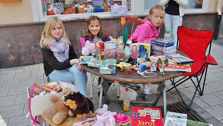 Beim Herbst- und Kinderstadtmarkt. Foto: Sigismund von Dobschütz