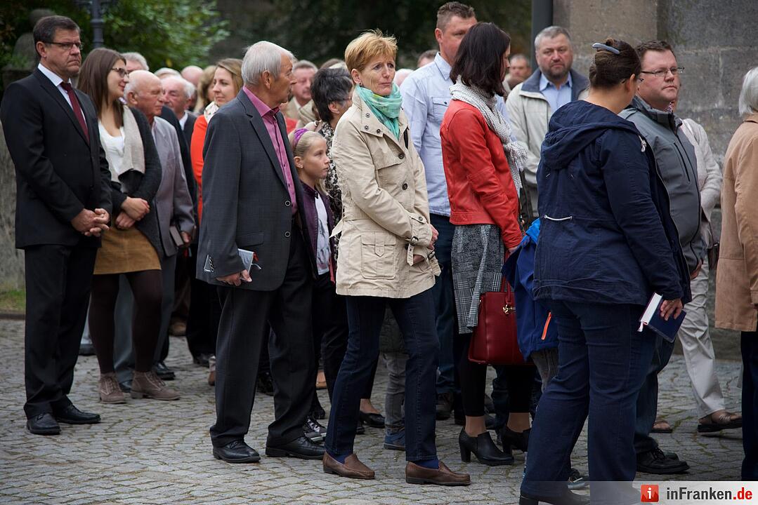 Nach einjähriger Kirchensanierung: Hannberg feiert die Wiedereröffnung der Wehrkirche der Pfarrei Geburt Mariens Hannberg