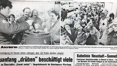 Tageblatt-Ausgabe vom 16. November 1989