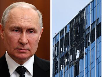 Ukraine-Krieg: "Terroranschlag" auf Moskau - Kreml nennt bereits Schuldigen