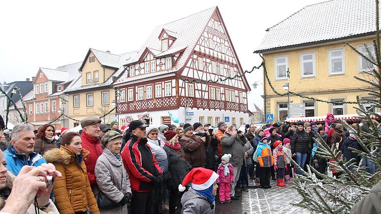 Impressionen von der "Fränkischen Weihnacht" in Bad Rodach.Michael Stelzner