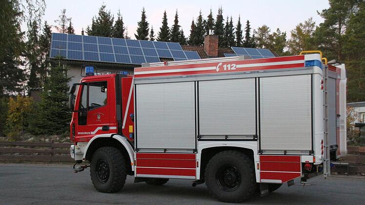 Schnell unter Kontrolle war ein Brand am Montagnachmittag im Coburger Stadtteil Scheuerfeld. Foto: Jannik Reutlinger