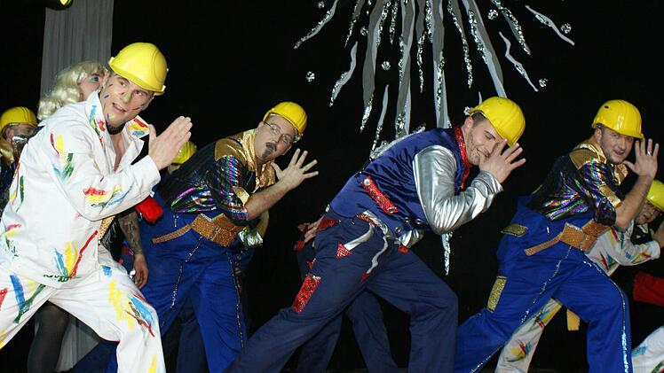 Die Stars des Abends vom Männerballett. Fotos: Rainer Unger