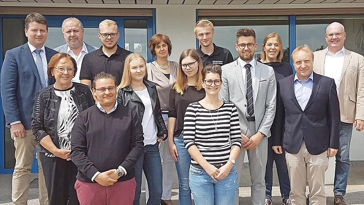 Teilnehmer der Azubi-Akademie Bad Kissingen  Foto: Frank Bernard